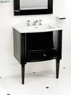 Комплект мебели с раковиной Devon&Devon DOMINO E DEDOMINODB3FWES deep black