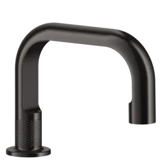Излив Gessi INCISO 58091#707 Black Metal Brushed PVD