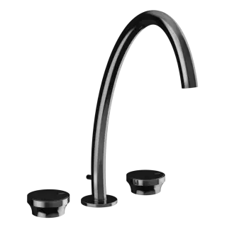 Смеситель для раковины Gessi ORIGINI 66015#706 Black Metal PVD