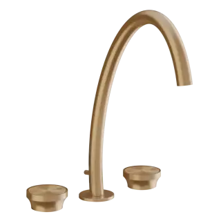 Смеситель для раковины Gessi ORIGINI 66015#726 Warm Bronze Brushed PVD