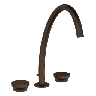 Смеситель для раковины Gessi ORIGINI 66015#845 темная бронза