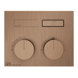 Термостат Gessi HI-FI 63002#708 браш.Медный PVD
