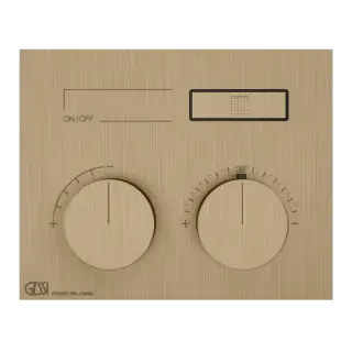 Термостат Gessi HI-FI 63002#726 Warm Bronze Brushed PVD