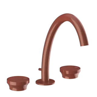 Смеситель для раковины Gessi ORIGINI 66013#278 GLOSSY CORAL