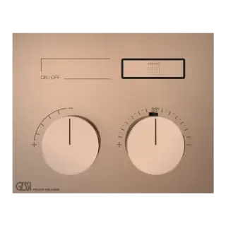 Термостат Gessi HI-FI 63002#030 Медный PVD