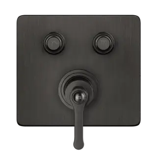 Смеситель для душа Gessi HI-FI ECLECTIC 65242#707 Black Metal Brushed PVD