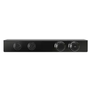 Термостат Gessi HI-FI ECLECTIC 65252#706 Black Metal PVD, полочка-черное стекло