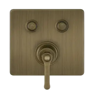 Смеситель для душа Gessi HI-FI ECLECTIC 65242#713 античная латунь