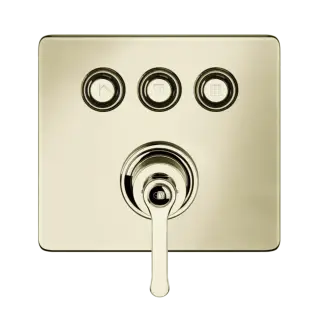 Смеситель для душа Gessi HI-FI ECLECTIC 65244#710 цвет-латунь PVD