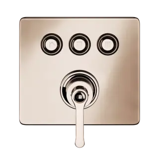 Смеситель для душа Gessi HI-FI ECLECTIC 65244#030 Медный PVD