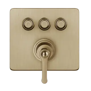 Смеситель для душа Gessi HI-FI ECLECTIC 65244#726 Warm Bronze Brushed PVD