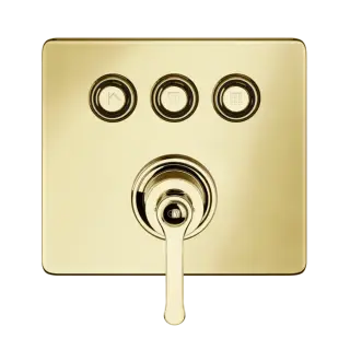 Смеситель для душа Gessi HI-FI ECLECTIC 65244#246 золото PVD