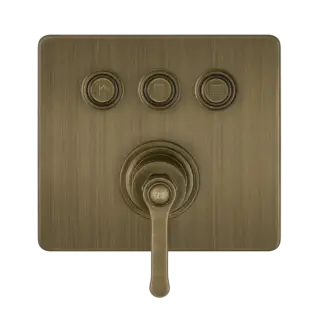 Смеситель для душа Gessi HI-FI ECLECTIC 65244#713 античная латунь