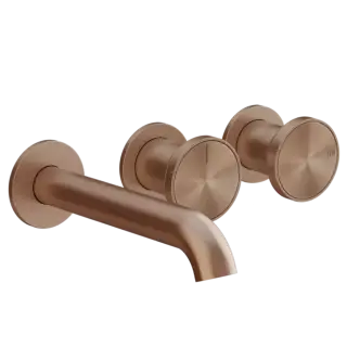 Смеситель для ванны Gessi ORIGINI 66042#708 браш.Медный PVD