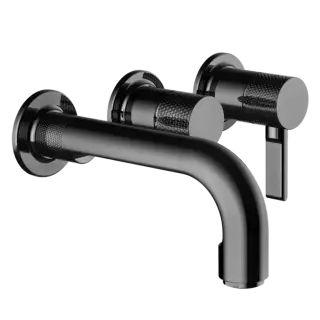 Смеситель для ванны Gessi INCISO 58342#706 Black Metal PVD