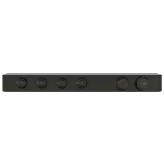 Термостат Gessi HI-FI ECLECTIC 65256#187 состарен.бронза, полочка-черное стекло