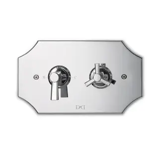 Термостатический смеситель с запорным вентилем Devon&Devon