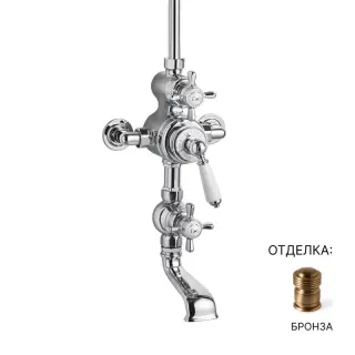 Термостат настенный для ванны и душа Devon&Devon