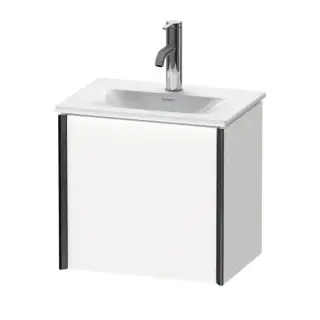 База под раковину Duravit Viu XV4030LB218 белый матовый/профиль черный