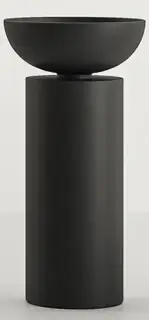 База под раковину Milldue Saba 4351 ROVERE CARBONE-601/oro nero satinato-332