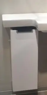 База под раковину VILLEROY&BOCH SUBWAY 2.0 A81900DH ручка матовая, цвета серебра / белый глянец