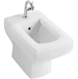 Биде VILLEROY&BOCH La belle 544700R2 + 9M1400R2 ceramicplus, star white