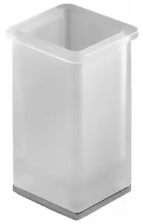 Стакан Colombo Design LULU B6241 хром/белый