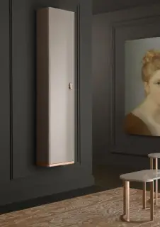 Шкаф в ванную комнату Milldue TAILOR 7649.DX AGATA LUCIDO-110, руч-ORO ROSA SATINATO-331