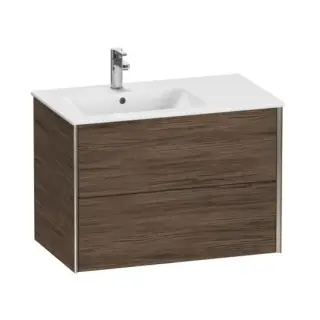 База под раковину Duravit XViu XV41590B121 Walnut Dark-21/рама champagne матовый-B1