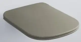 Сиденье с крышкой для унитаза с механизмом плавного закрывания Cemento