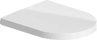 Сиденье с крышкой для унитаза, с плавным закрыванием soft-close, 37.4*45.8*h4.6, цвет внутри - белый, снаружи - белый шелковисто-матовый