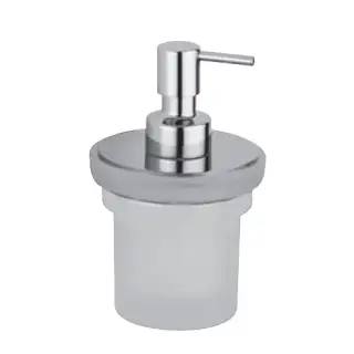 Дозатор Stella Sirius LL 10009 PV12 + SR 10004 PV12 белое матовое стекло/антрацит