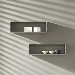 Полка для ванной Azzurra PGBB PGBB15501 PIETRA PIASENTINA GRIGIO CHIARO-1AA