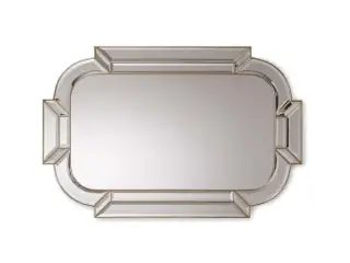 Зеркало для ванной Sbordoni Savoie SB002A вставки из флоат-стекла, альпака
