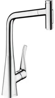 Смеситель для кухни HANSGROHE METRIS SELECT M71 73816000 хром