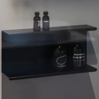 Полка для ванной Agape Mach 2 AMC20923E nero opaco