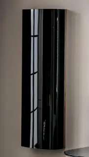 Пенал настенный, левое открывание 40*18*120h стекло flutes bronzo B2/B6