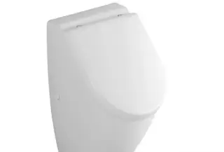 Крышка для писсуара, white alpin / хром