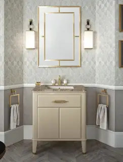 База под раковину Oasis RIVIERE 0RECM100CRG (500) структура - глянцевый лак vulcano g500, детали - хром