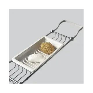 Полка-решетка Devon&Devon GRACE GR14CR хром/белый