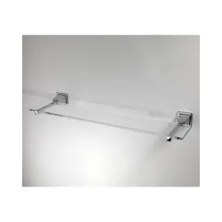 Полка для ванной Devon&Devon Time TM310CR хром/прозрачное стекло