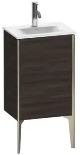 База под раковину Duravit XViu XV4068LB153 Chestnut Dark-53/рама champagne матовый-B1