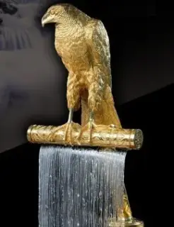 Излив Cristal&Bronze FAUCON C44-D1-3S1 золото