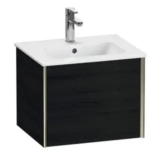 База под раковину Duravit XViu XV42150B116 Black Oak-16/рама champagne матовый-B1
