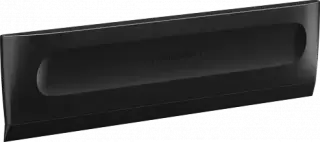 Скребок для стекла 19.5*4.4 см матовый черный