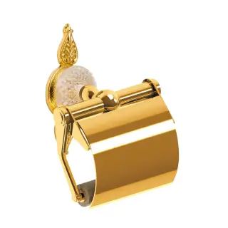 Держатель для туалетной бумаги Cristal&Bronze CYGNE FLAMANT C46-D1-503 золото