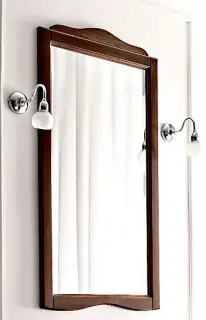 Зеркало для ванной Kerasan Retro 731340 орех