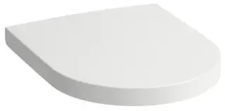 Сиденье для унитаза с механизмом плавного закрывания белый