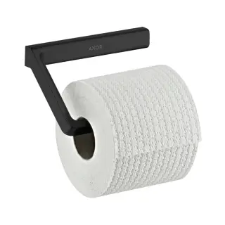 Держатель для туалетной бумаги AXOR UNIVERSAL SOFTSQUARE 42846670 цвет-матовый черный