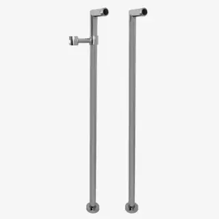 Комплект труб для монтажа смесителя d6.3*7.9*h80.6, хром